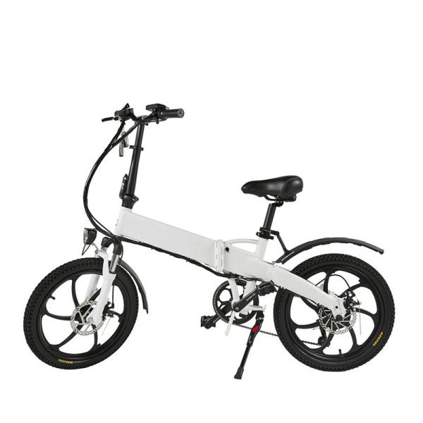 Convenient Shimano 7-speed-gears 6 Spoke MTB Style Aluminum Folding Electric Bike