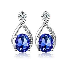 Wholesale 925 Sterling Silver Jewelry Rose Gold Plated Marquise Cut Tanzanite Ring