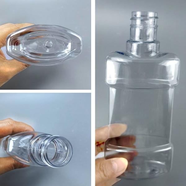 250ml 500ml Empty Plastic Bottle for Mouthwash Tongue Cleaner Mouth Care Plastic Bottles