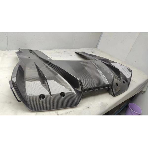 2014 - 2016 650s Body Kit OEM Carbon Fiber Front Lip Diffuser Body Kit For Replace