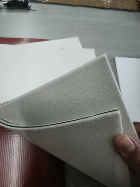 Plastic Card Lamination Pad Woolen Felt Cushion Pad 3mm High Temperature Resistance