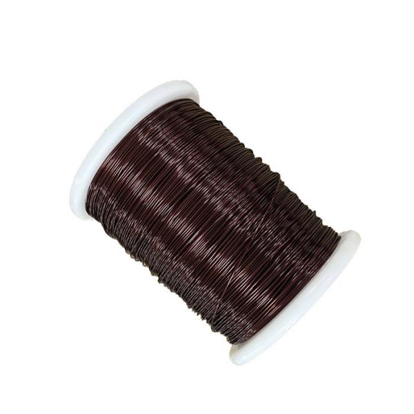 Copper Round Enameled Winding Wire Overcoat Polyamide Imide HAI 0.20mm-2.00mm Single