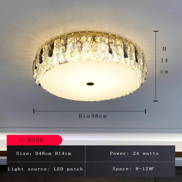 Modern Luxury Crystal Ceiling Lamp crystal flower led ceiling light(WH-CA-78)