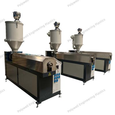 Máquina plástica da extrusão da extrusora automática de nylon da máquina da extrusora do polímero da fita PA66
