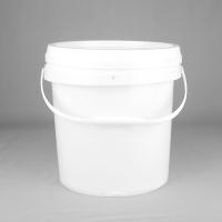 seau 10L en plastique avec la poignée de couvercle et de main