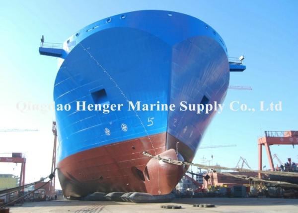 3-12 mergulha a bolsa a ar de borracha marinha enchida ar para o navio que lança-se & que promove