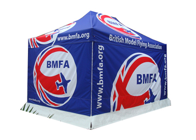 4x6 Waterproof Gazebo Tent 600D Oxford Fabric Graphic For Trade Show