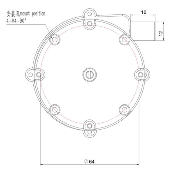 Junqi OWB7575-220VAC Soplador de aire sin escobillas Alta velocidad 80000rpm 666L/min Flujo de aire 50Kpa Para chaleco expectorante