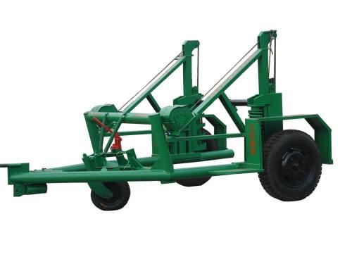 Сваренный кабель стали подземный оборудует корабль экипажа кабеля трейлера вьюрка кабеля 2 тонн