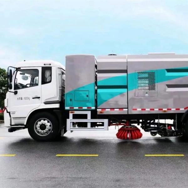 Customization Option Pure Electric Vacuum Truck Mounted Road Sweeper/Washing and Sweeping Vehicle
