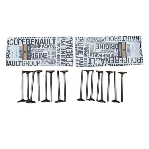 Engine Intake And Exhaust Valves OE 7701471378 7701473354 For  Nissan Dacia