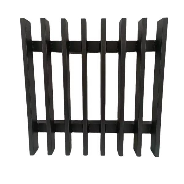Anodizing Coating Or Wood Powder Coated Aluminium Fencing With Industrial Performance