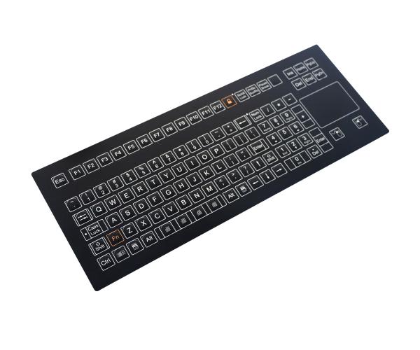IP65 teclado de membrana industrial con tecnología clave OMRON Resistente a sustancias químicas y líquidos