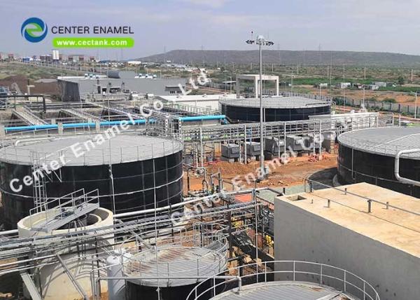 Tanques de armazenamento de águas residuais para abastecimento de água no local