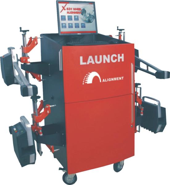 Professional Auto Workshop Equipment , X-631+ 433MHz Wireless Wheel Aligner For Cars / Light Trucks