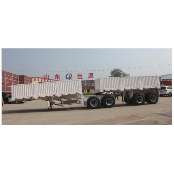 13000X2500X3090 mm Steel 3 Axles Bi-Train Tandem Semi Trailer for Container Loading