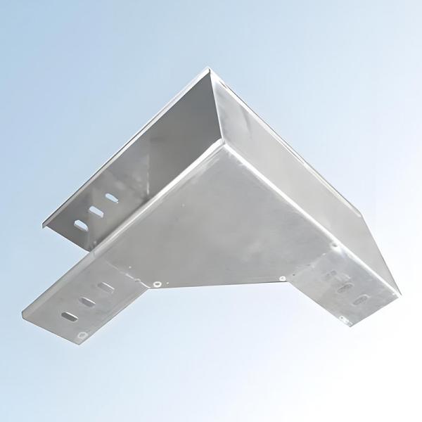 Steel Slotted Solid Cable Tray With Cover 3m Length Cable Tray Trough