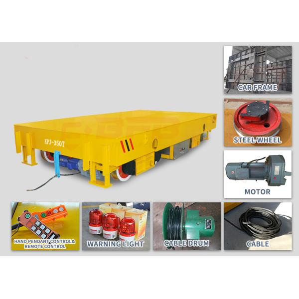 железнодорожная моторизованная перевозка грузов вагонетки передачи 12T плоская