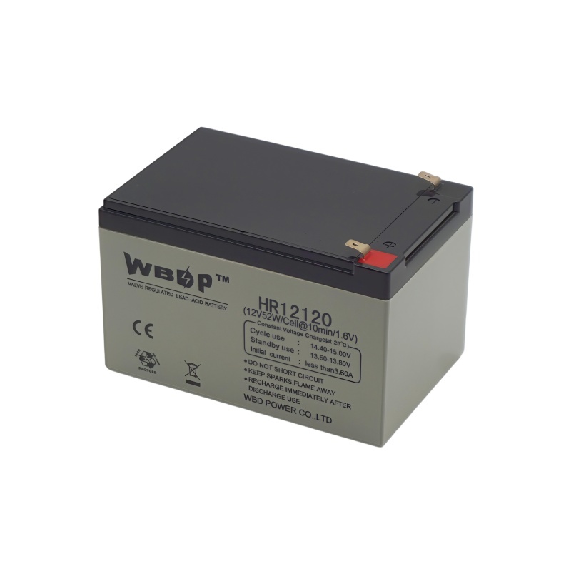 12AH 12V AGM Battery Sealed Lead Acid UPS Battery Customized For Security System / Alarm / Lighting