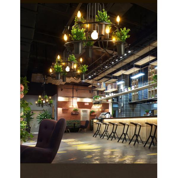 Retro Industrial Individual Creative Chandelier Table Sunshine Room Flower Shop light(WH-VP-146)