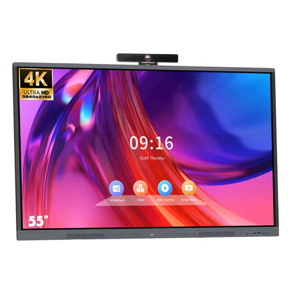 55 Inch Interactive Touch Screen Whiteboard with Infrared Technology and 20 Touch Points