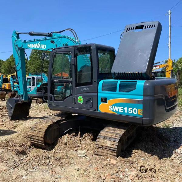 SWE150E Прочный экскаватор на солнце Краулер Гидравлический экскаватор 84 кВт