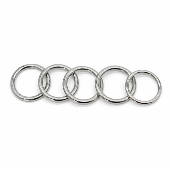Durability Stainless Steel Rigging Rings Corrosion Resistance Various Sizes Available