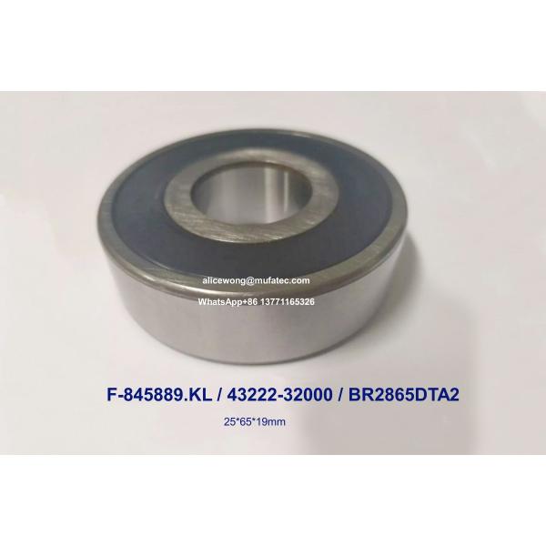 F-845889.KL F-845889 43222-32000 BR2865DTA2 Hyundai input shaft bearings 25x65x19mm