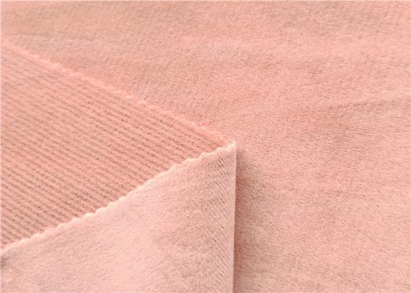Super Soft Hand Feel Knitted Solid 95% Polyester 5% Spandex Bonded Corduroy Fleece Velvet for Clothes