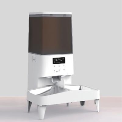 Custom Smart Home Pet Feeder White Intelligent Automatic Pet Feeder