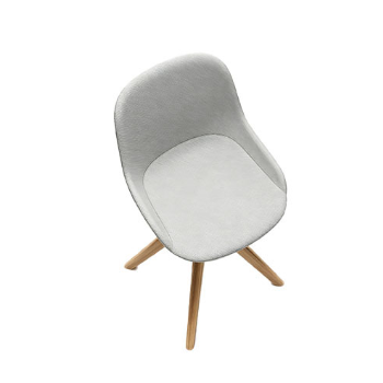 Swivel Restaurant Chair And Table Fabric Upholstered Restaurant Dining Chairs Beech Tapered Legs