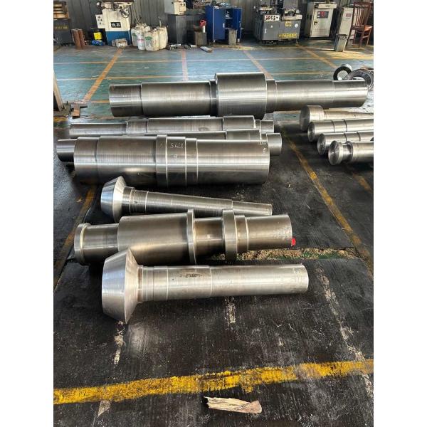 40CrNiMo Forged Crankshaft Forging Punch Crankshaft For Heavy Industry Shaft