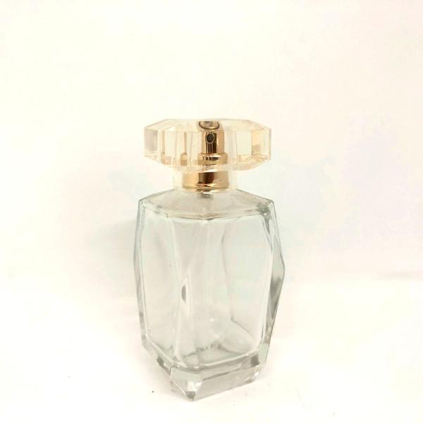 75ml Exquisite Diamond Perfume Bottle Glass Bottle Transparent Bayonet Spray Empty Bottle Perfume Packaging Factory