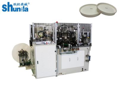 Máquina de papel empilhável de alta velocidade automática da tampa para o copo de papel com papel de Pe/Pla