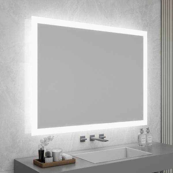 Design pivotant Créatif miroir de salle de bain avec lumières