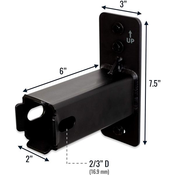 Стенная стойка для снегоходов и велосипедов
