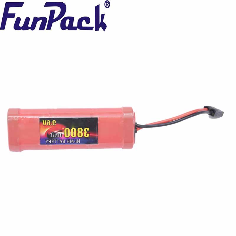 3800mAh перезаряжаемые вольт 680mA батареи 9,6 Ni Mh с жизнью циклов PCB 500