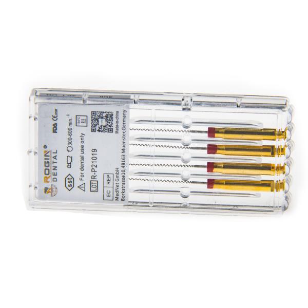 Stainless Steel Dental Paste Carriers Dental Endo Files hard straight handle