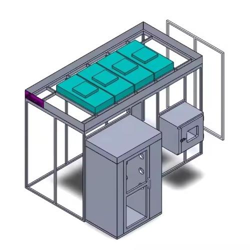 Original Softwall Clean Room for Pharmaceutical Manufacturing White