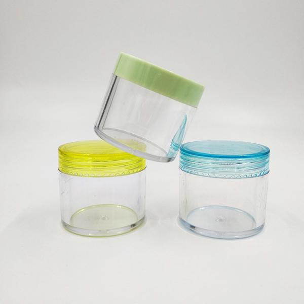 Jarrón cosmético de plástico personalizable de 10 ml con superficie lisa