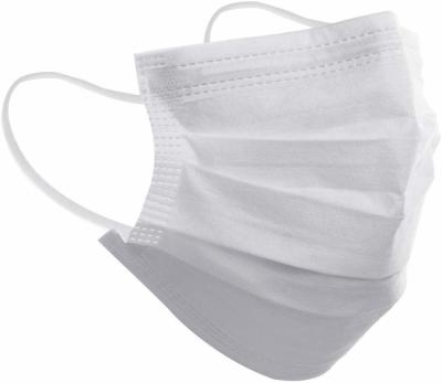 White Kids Surgical Mask With Elastic Earloop For Healthcare Various Color