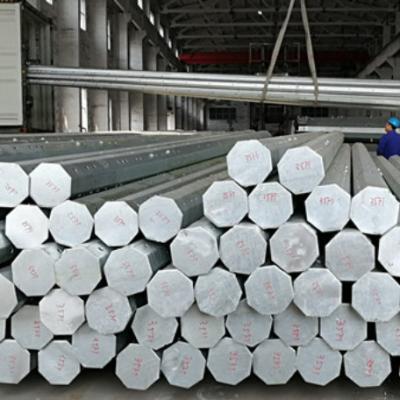 Philippines Nea Standard 35FT pôle en acier galvanisé à chaud