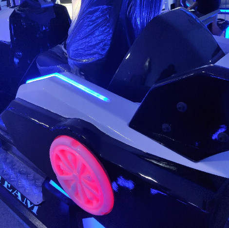 Версия системы оси машины x аркады гонок автомобиля VR двуязычная