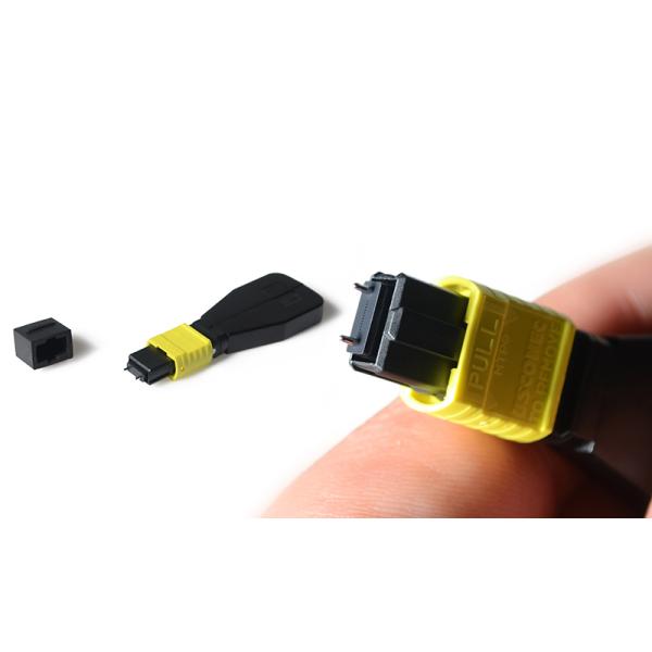 12 Fiber 24 Fiber Female Fiber Optic Cable MTP MPO Loopback 3.0mm Cable Diameter