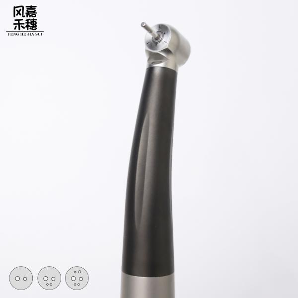 Standard Head Fiber Optic Dental High Speed Handpiece SS304 Low Noise Air And Water Supply