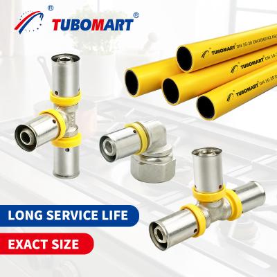 Fittings de Pex Press Comercial Alto Desempenho 3/4 polegadas de Brass Garden Hose Fittings