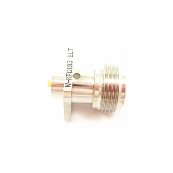 Female Nickel Plated RF N Connector Outer Conductor Center Resistance ≤1.5mΩ