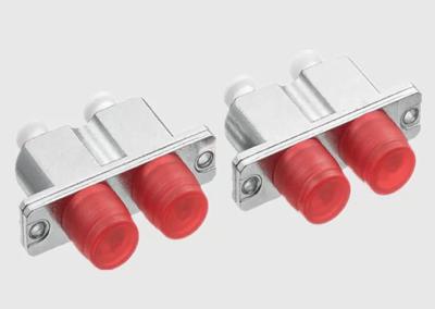 Duplex Steel 0.2dB FC Male To LC Female Adapter Multimode