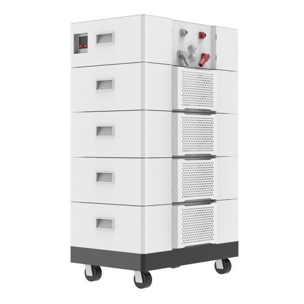 14.4kWH To 38.4kWH High Voltage Lithium Ion LiFePO4 Battery Emergency Backup Off Grid Functionality