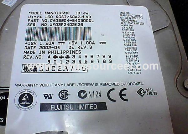 HP A6738AR MAN3735MC 73.5 GB 80 needle 10K rpm SCSI minicomputer hard drive